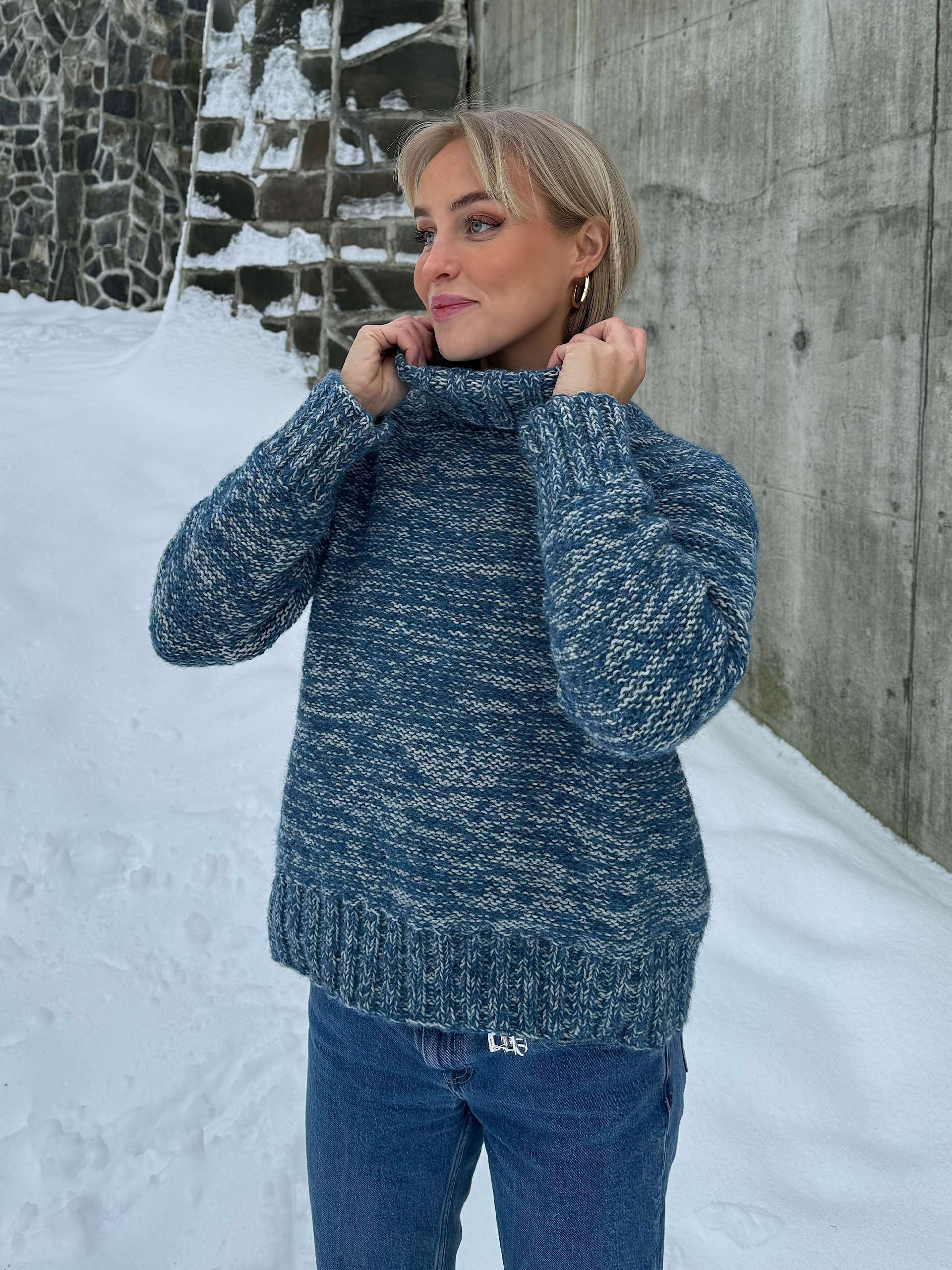 24-11 Haga Chunky genser