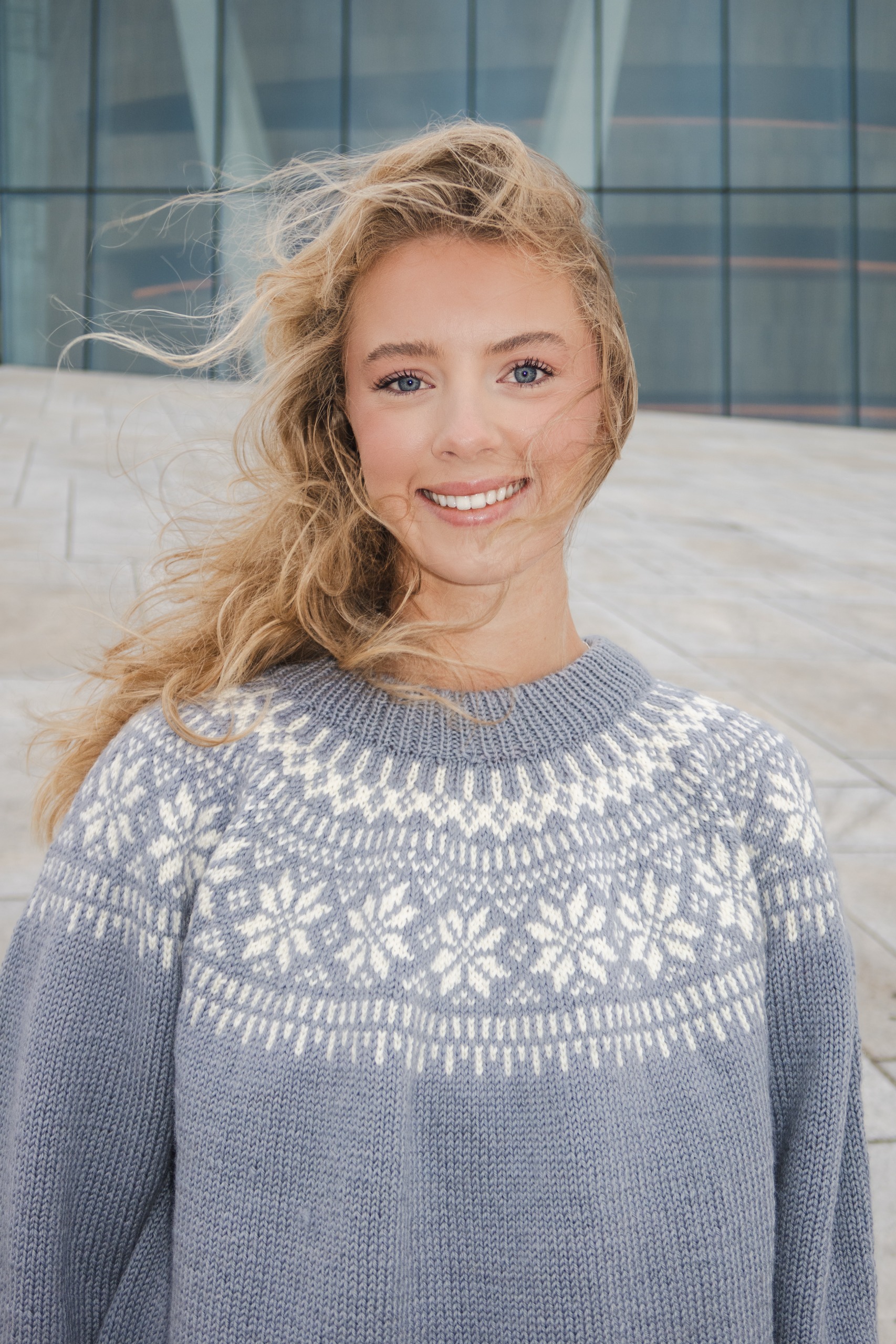621MS-49a Chunky Selbu tröja (Wool)