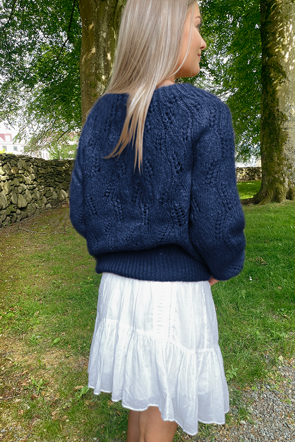 101-08b Girasol tröja marin