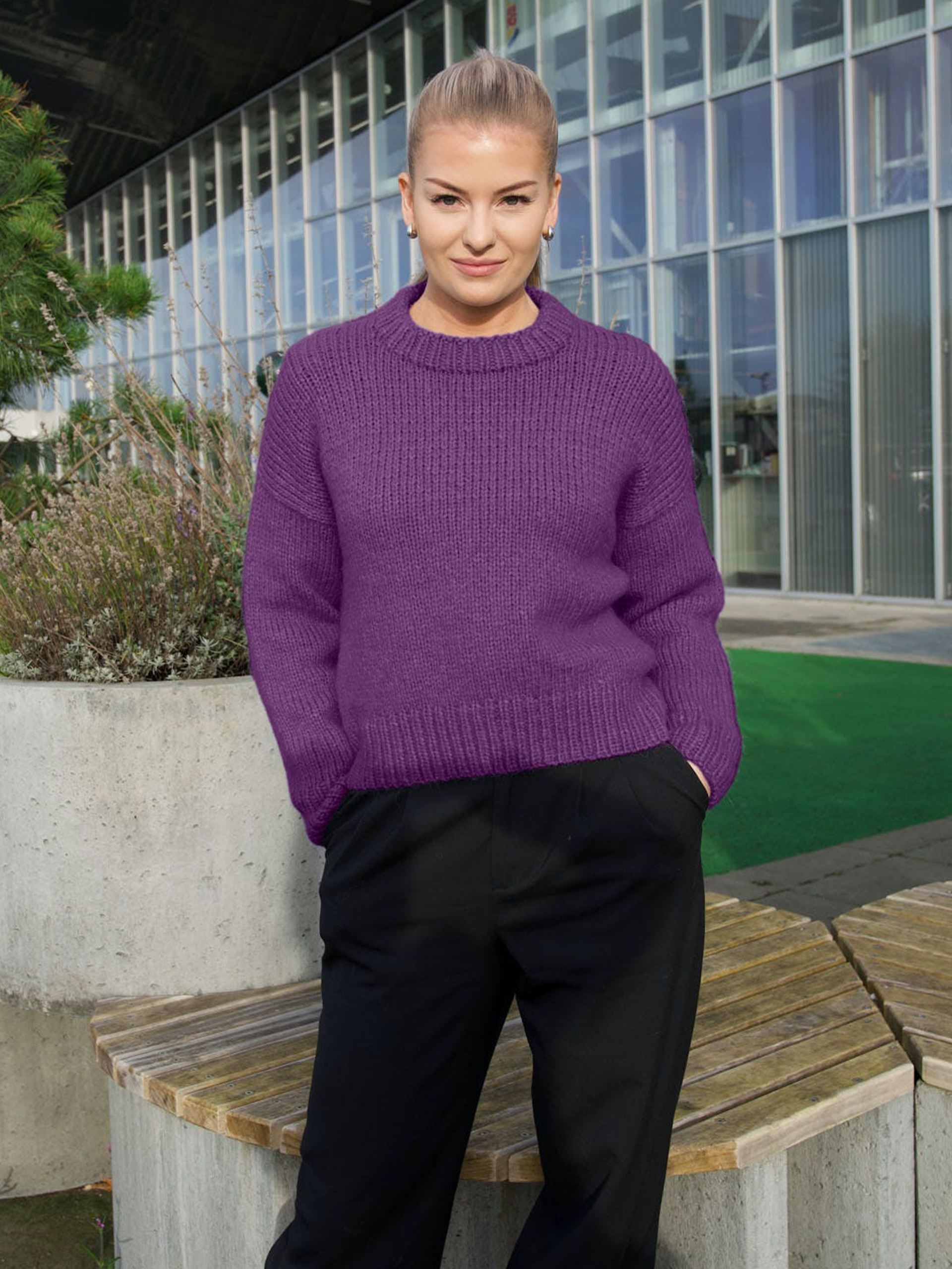 114-07g Åsne genser