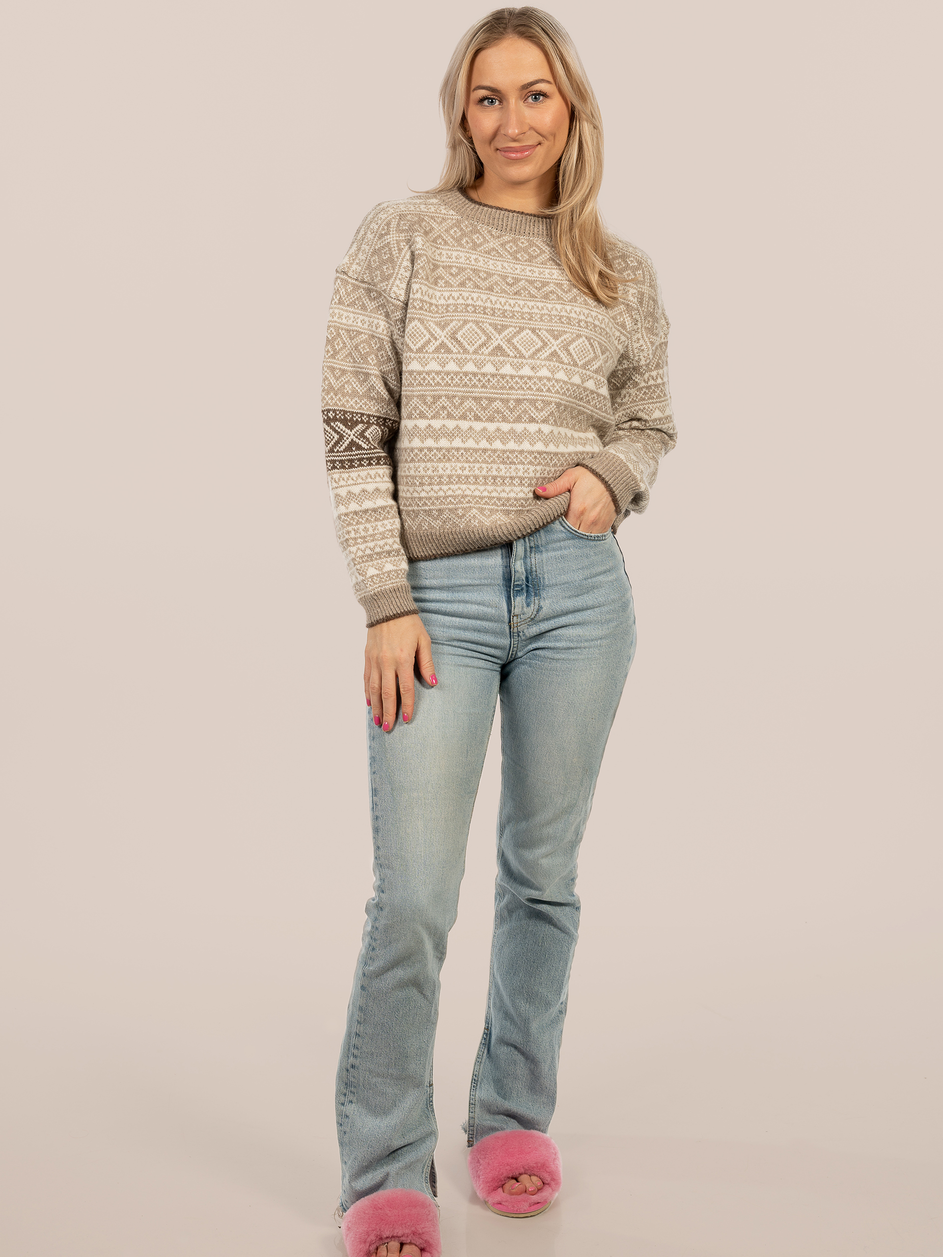 117-03 Valle genser (Alpakka Wool)