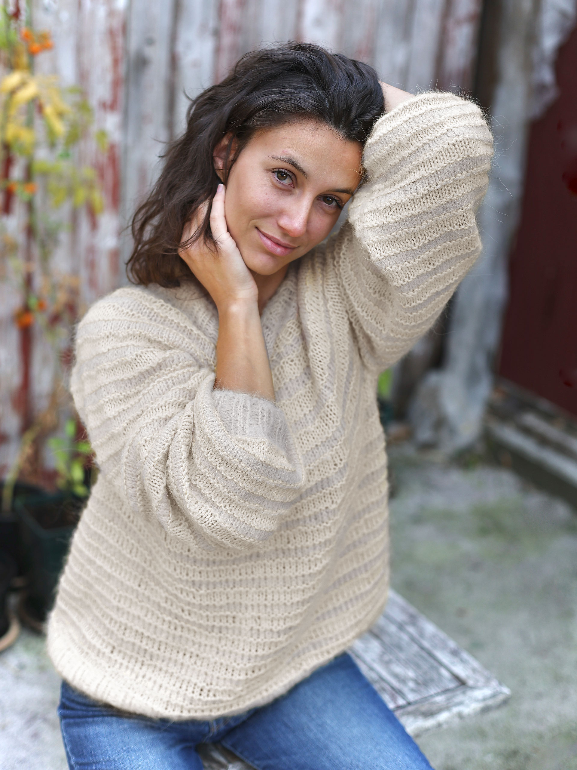 MELT tröja marsipan