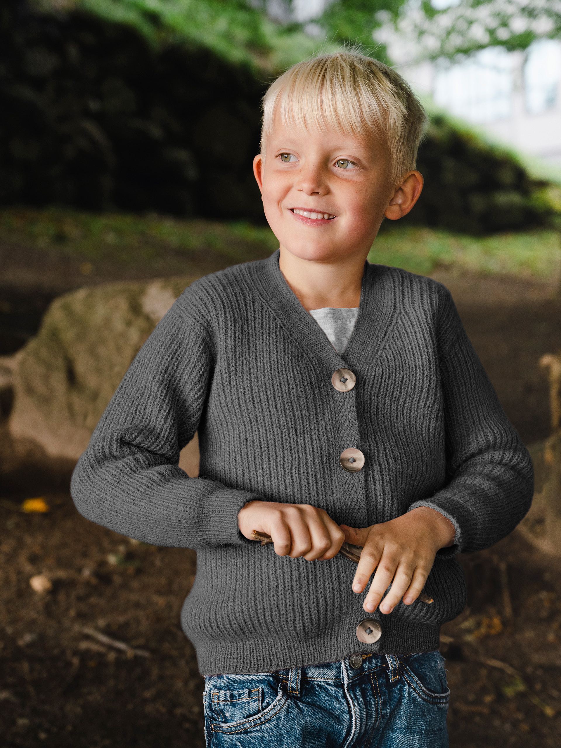 131-05B Lind cardigan