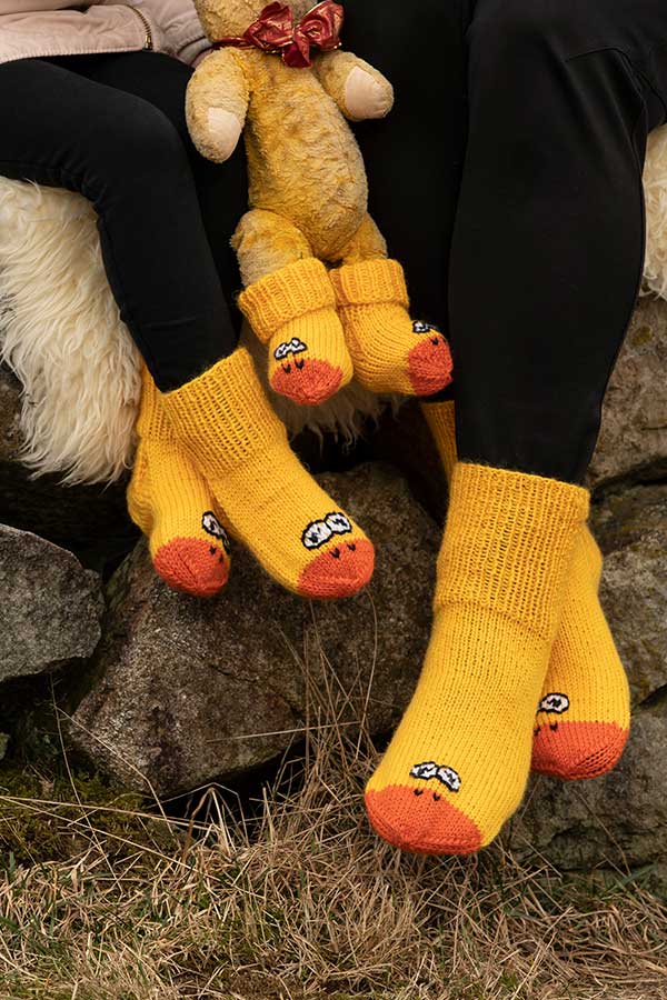 1906-13 Påskeand strumpa