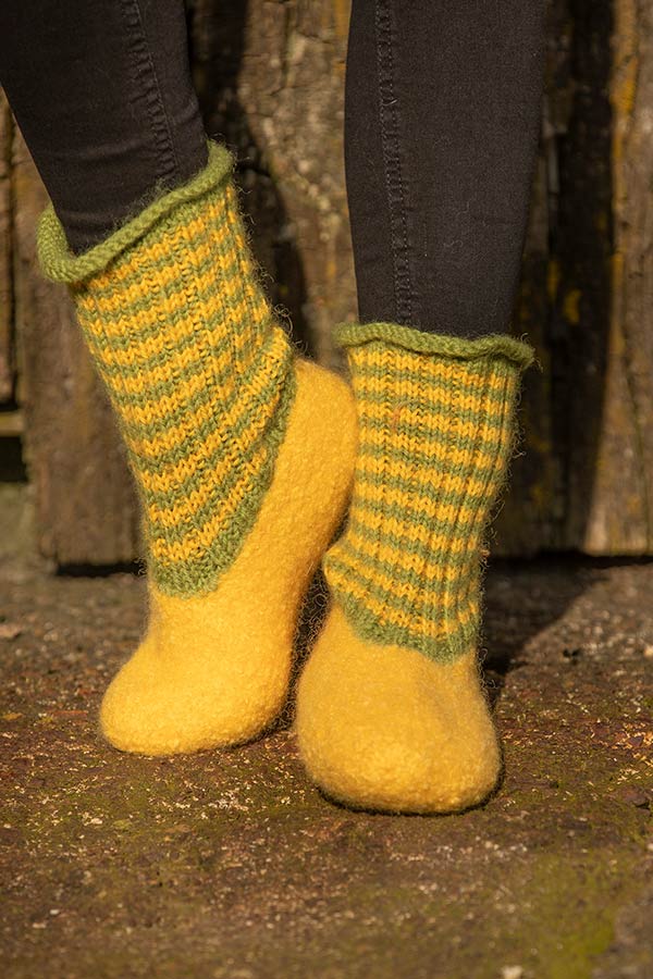 1906-16 Hyttesko grøn