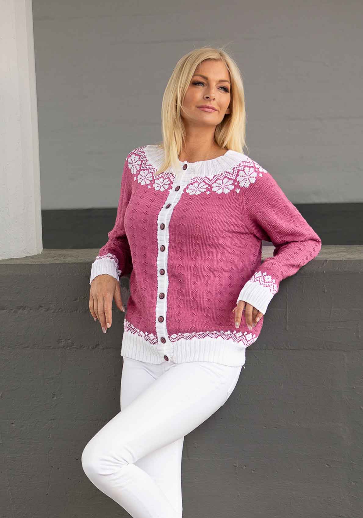 1917-3 Lydia jakke cerise