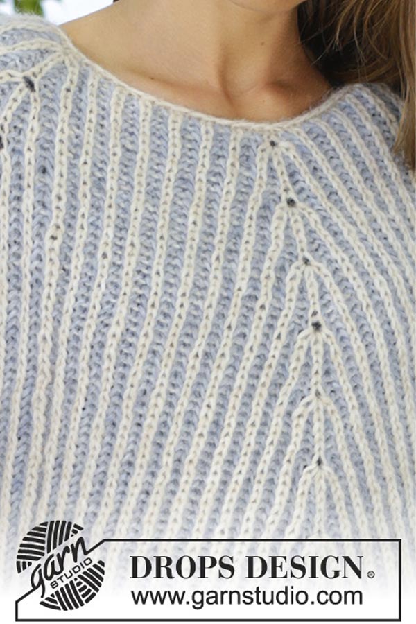 194-13 Sea air poncho tröja