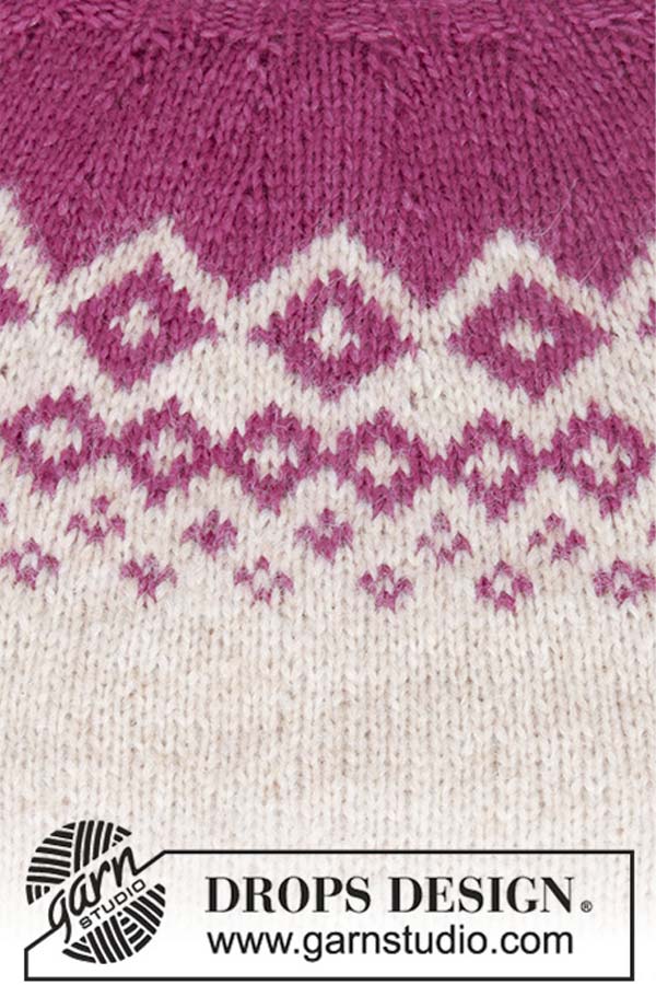 196-15 Diamond delight tröja