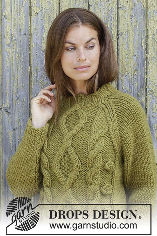 196-32 Green tea tröja