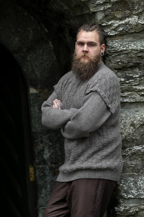 2127-1b Tor Viking tröja Grå