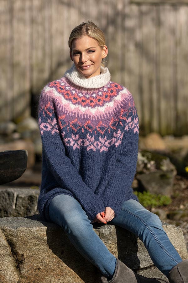 2009-5 Nova tröja jeansblå