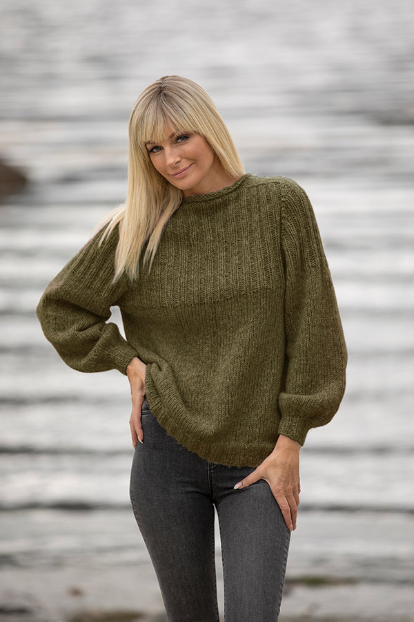 2022-2 Behag tröja grön