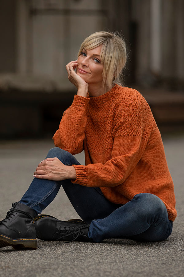 2023-5 Tandori genser terracotta