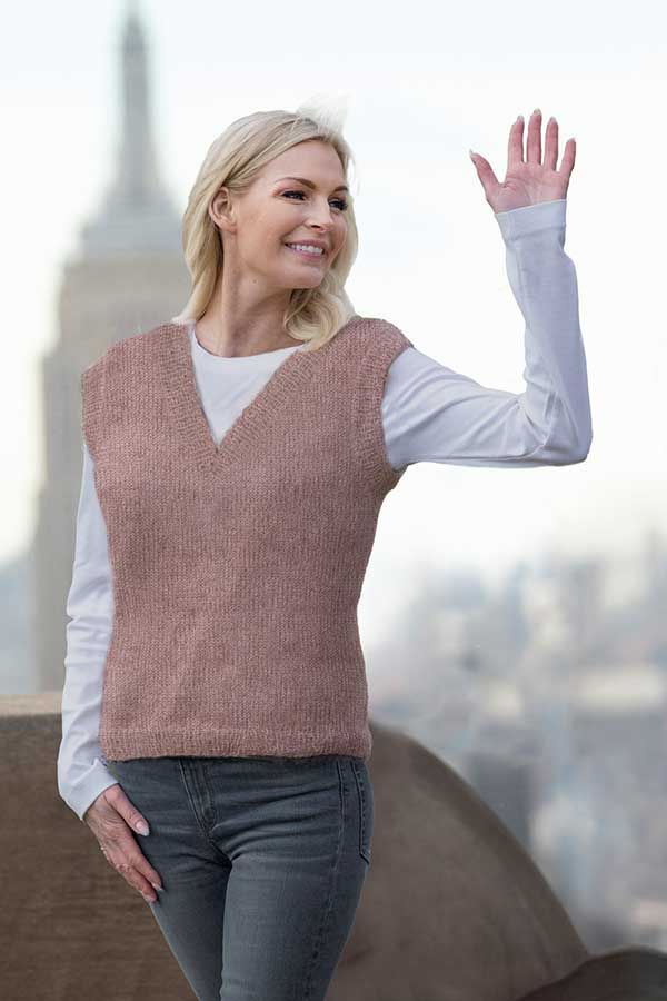 2025-2d Clara vest brunrosa