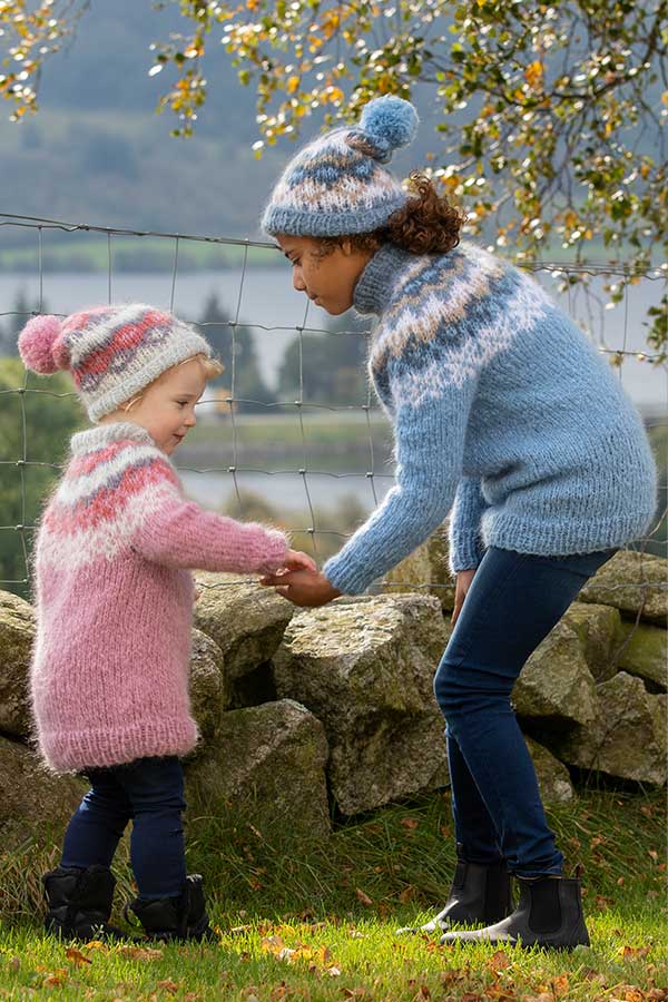 2026-7 Nova tröja och mössa rosa