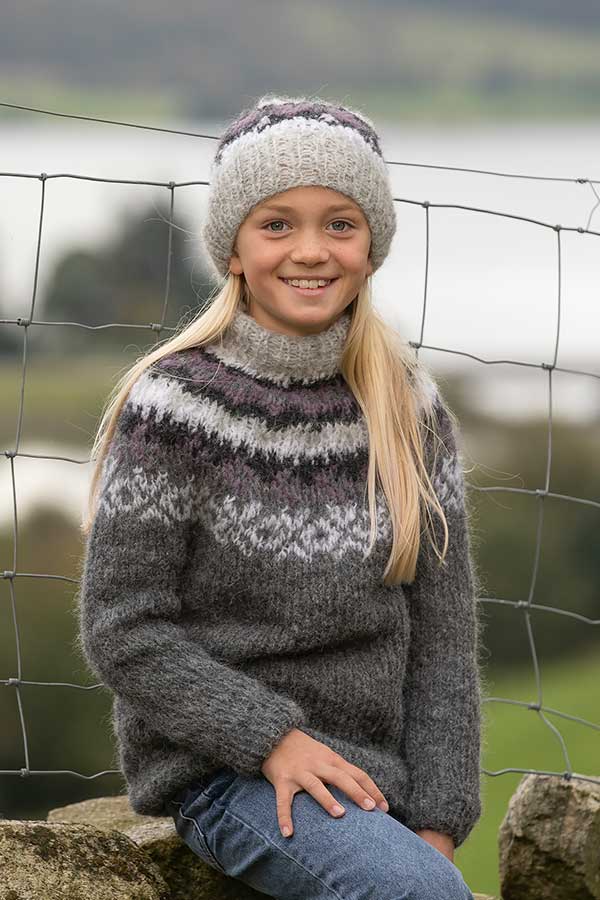 2027-1c Nova tröja och lue grå