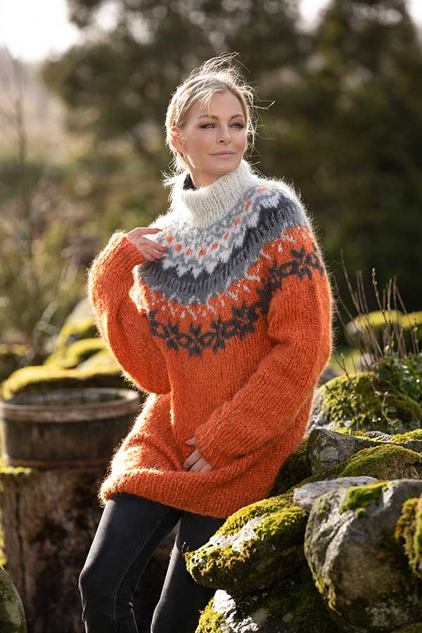 2027-2d Nova tröja orange