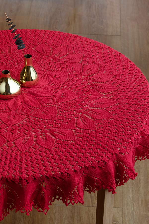 2030-12 Rund duk i kunststrikk 