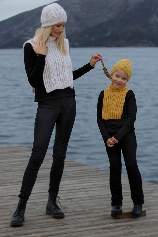 2033-7 Mila hals og lue