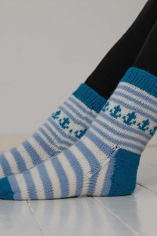 2104-9 Båtliv sokken