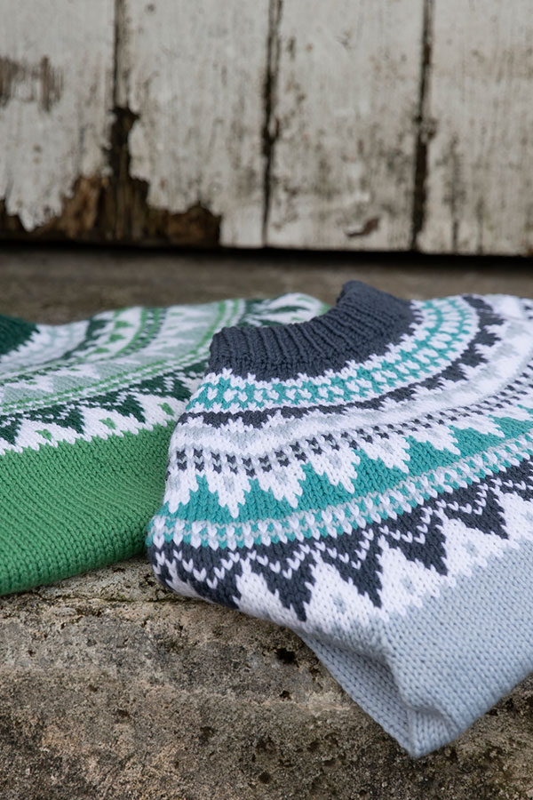 2115-3 Pibbar tröja blå