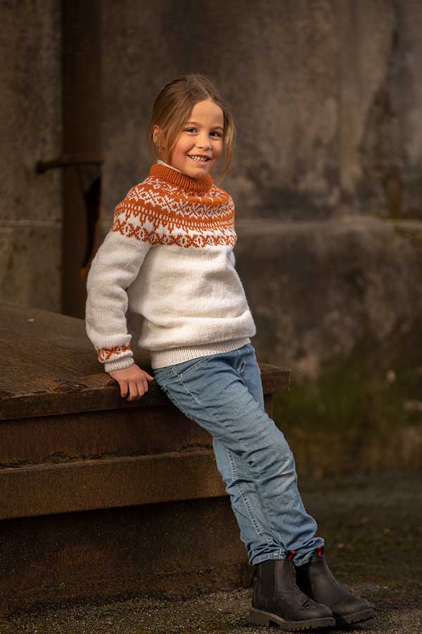 2116-4 Karve tröja orange