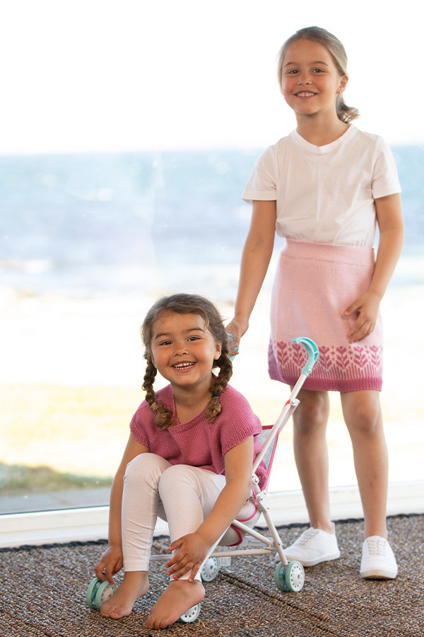 2121-4 Ramona topp och kjol