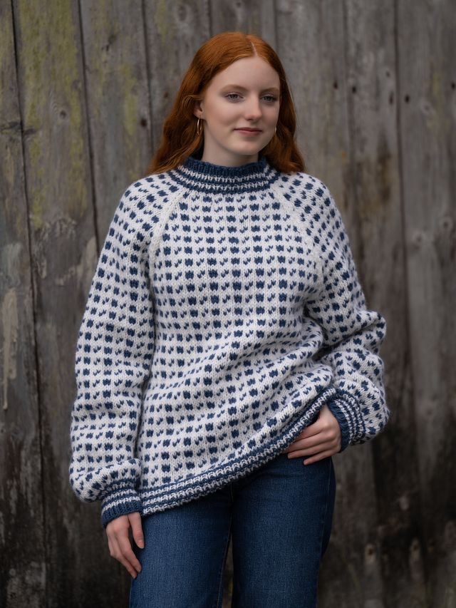 2135-4b Star islender unisex lys grå