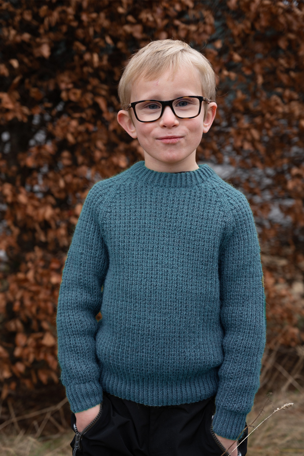 Hafjell tröja ljus denim