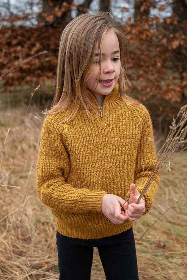 Hafjell tröja guldgul