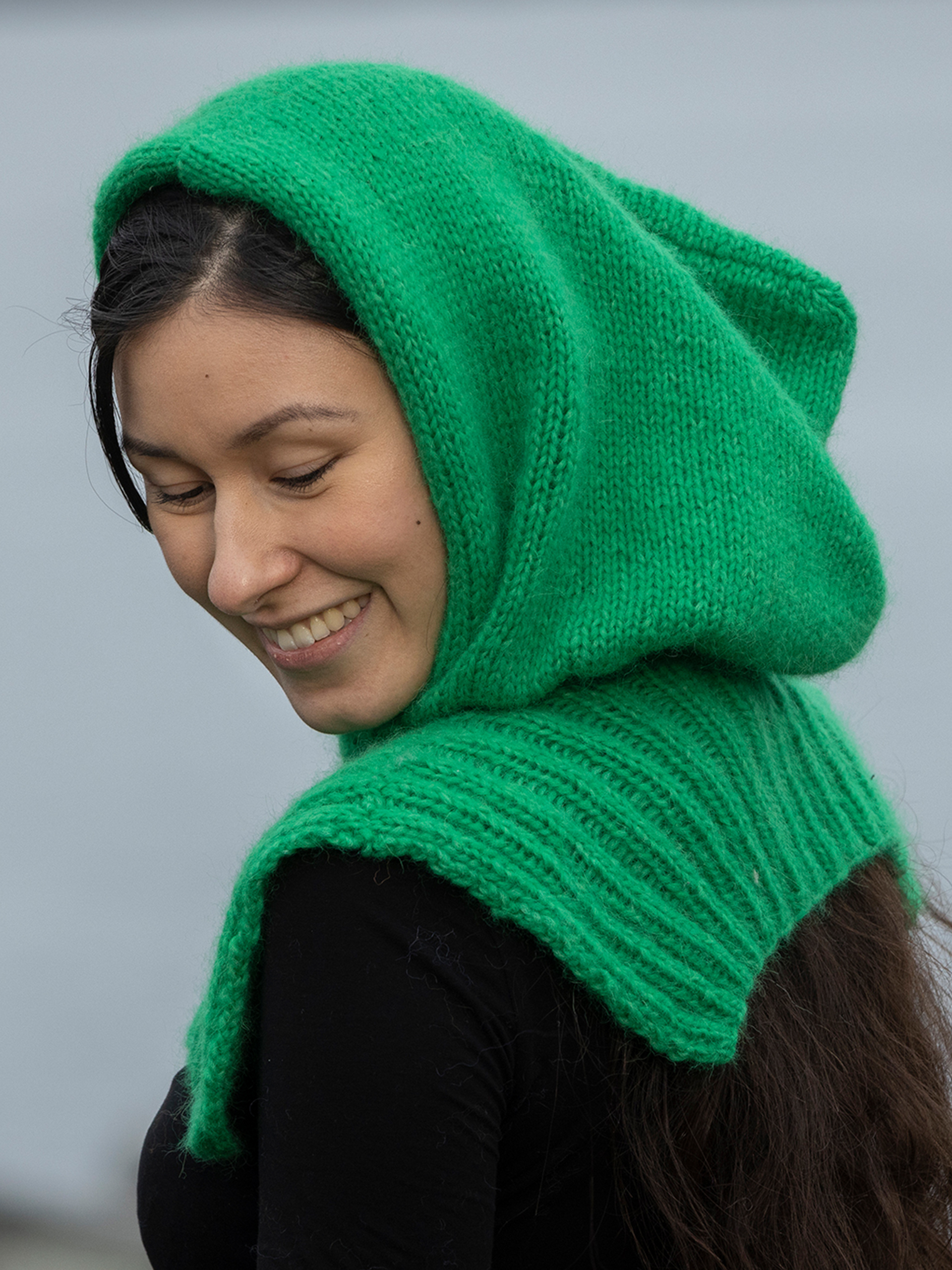 2310-07c Hood hette eplegrønn