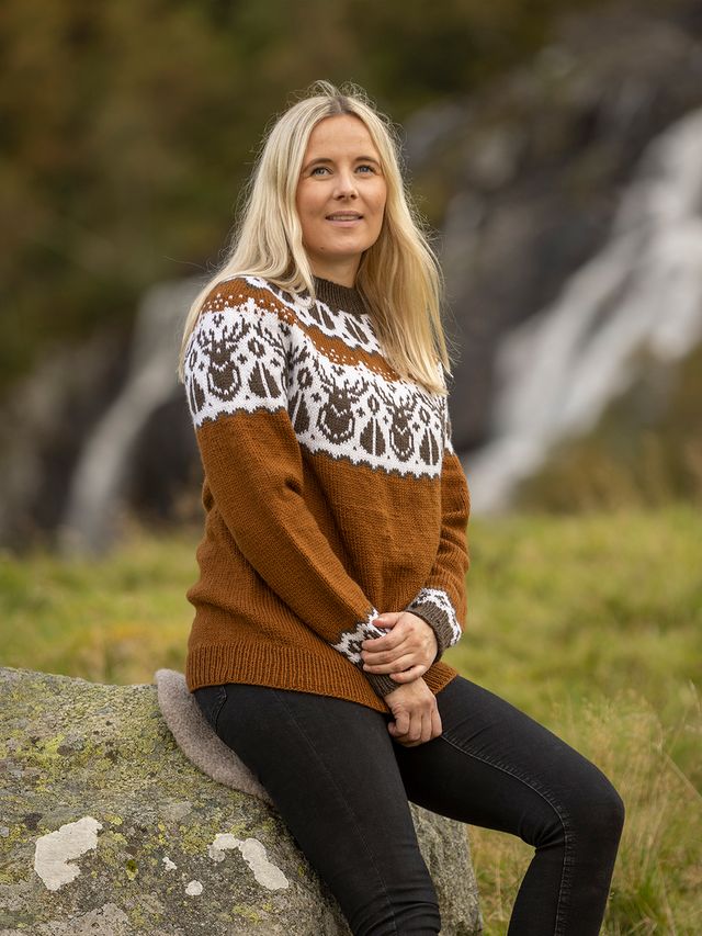 2336-8a Hjorte genser