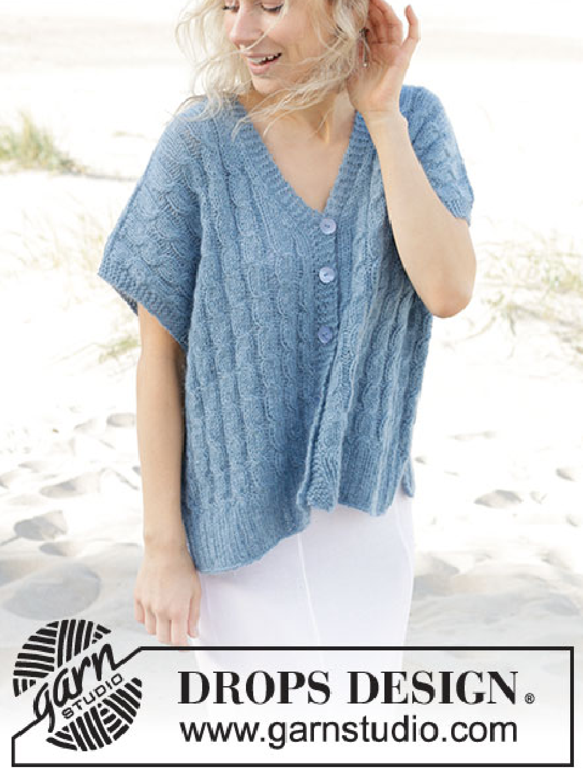 239-13 Swirling Sea Vest