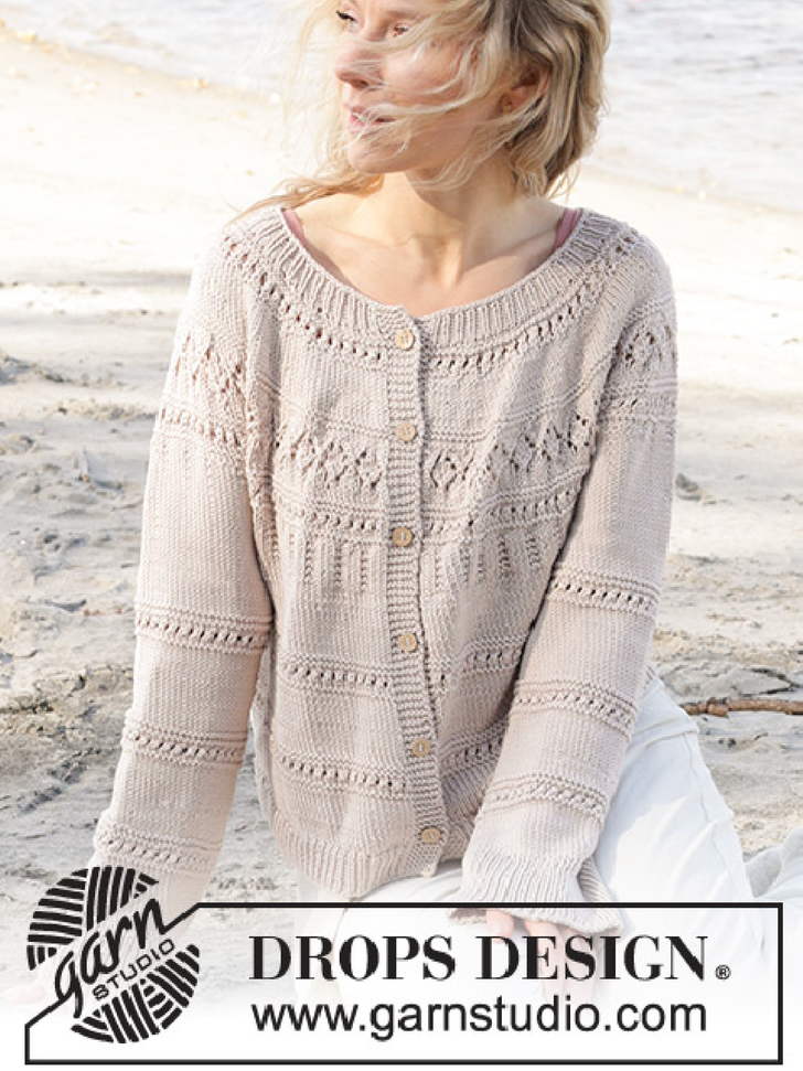 Sunset & Sand / DROPS 245-16 - Free knitting patterns by DROPS Design