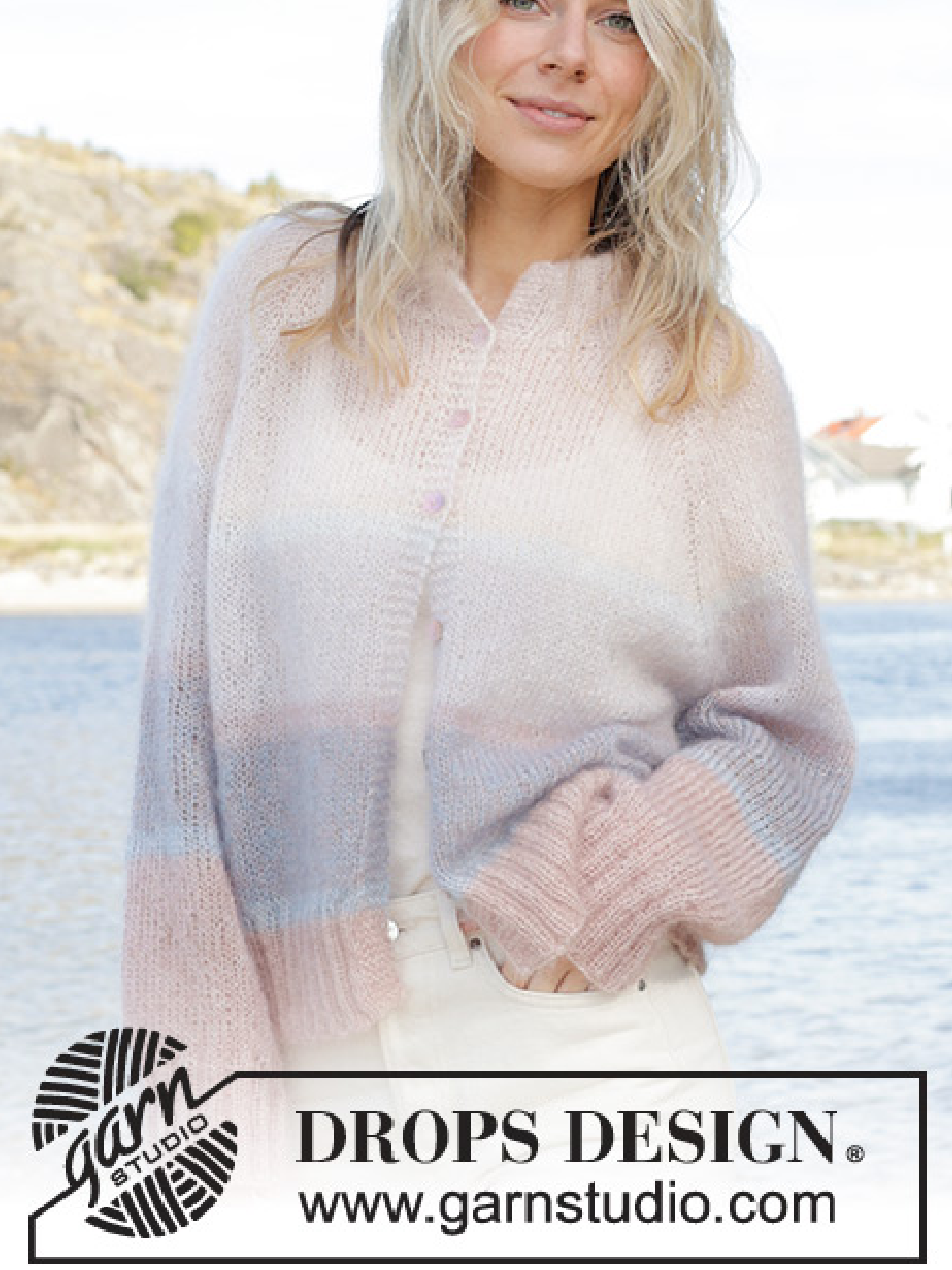 241-4 Watercolour Horizons Cardigan