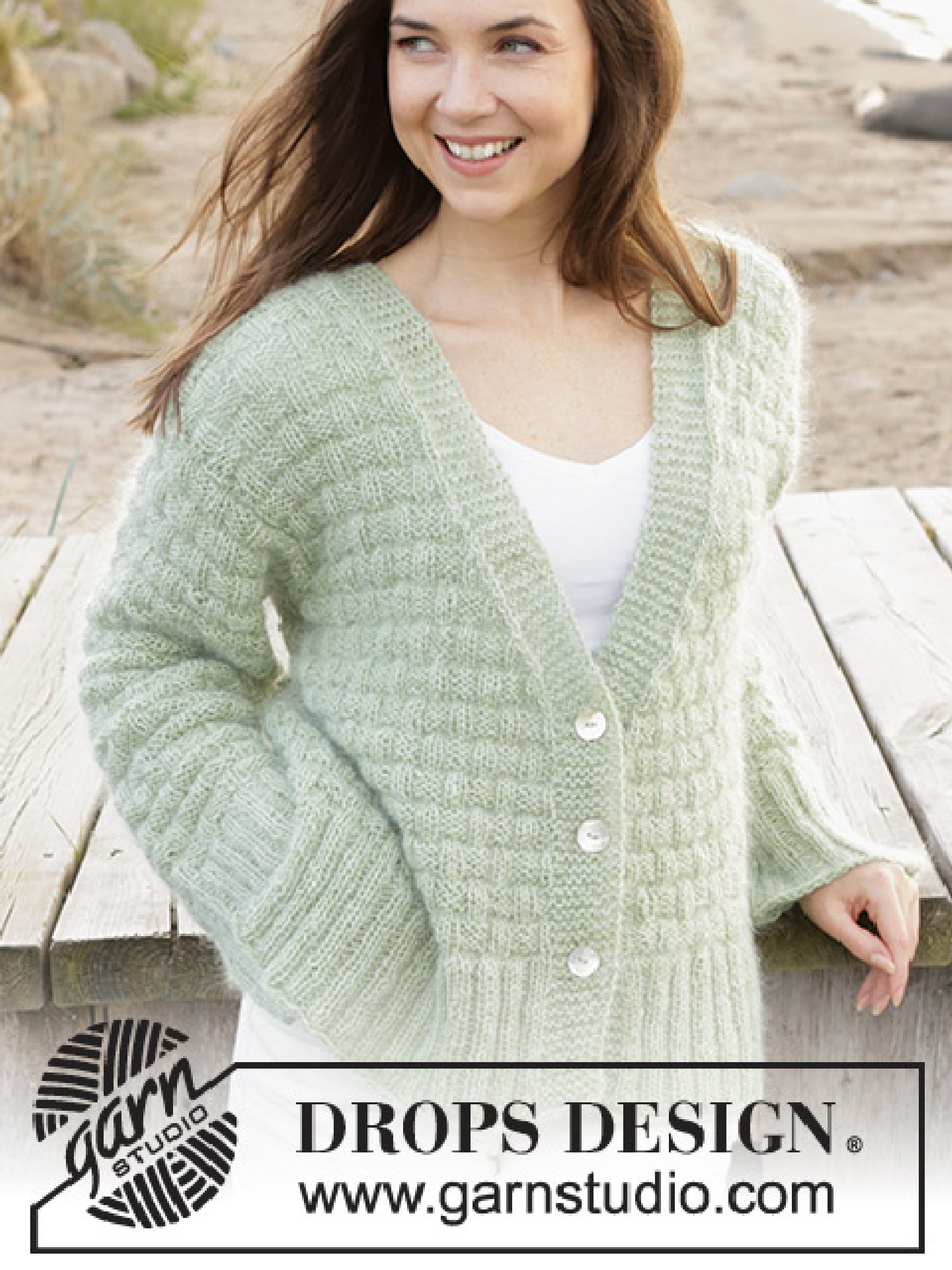 241-5 Scottish Thistle Cardigan