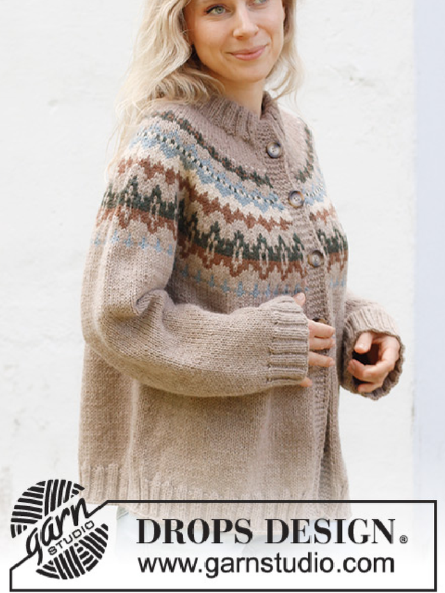 244-23 Autumn Reflections Cardigan