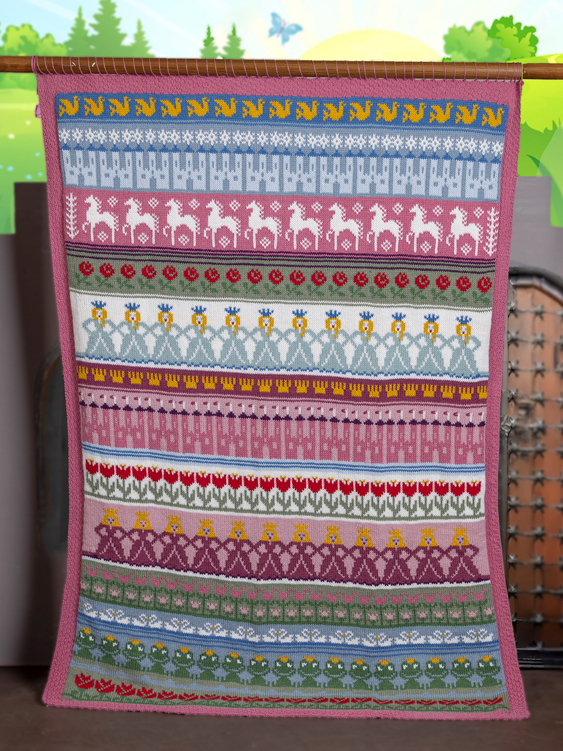 2505-6 Prinsesse-teppe                