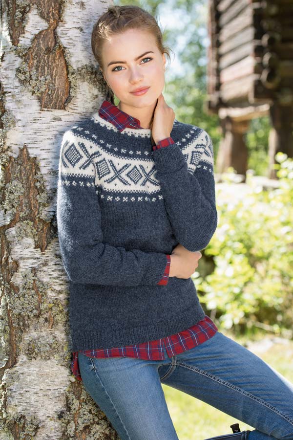 370-10 Cortina sweater indigo