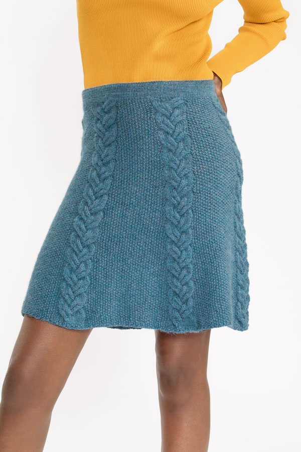 371-10 Acca kort flätakjol