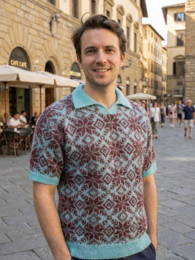 469-10 Ingebjørg herre polo