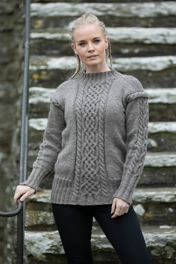 2127-2d Sif Viking tröja grå