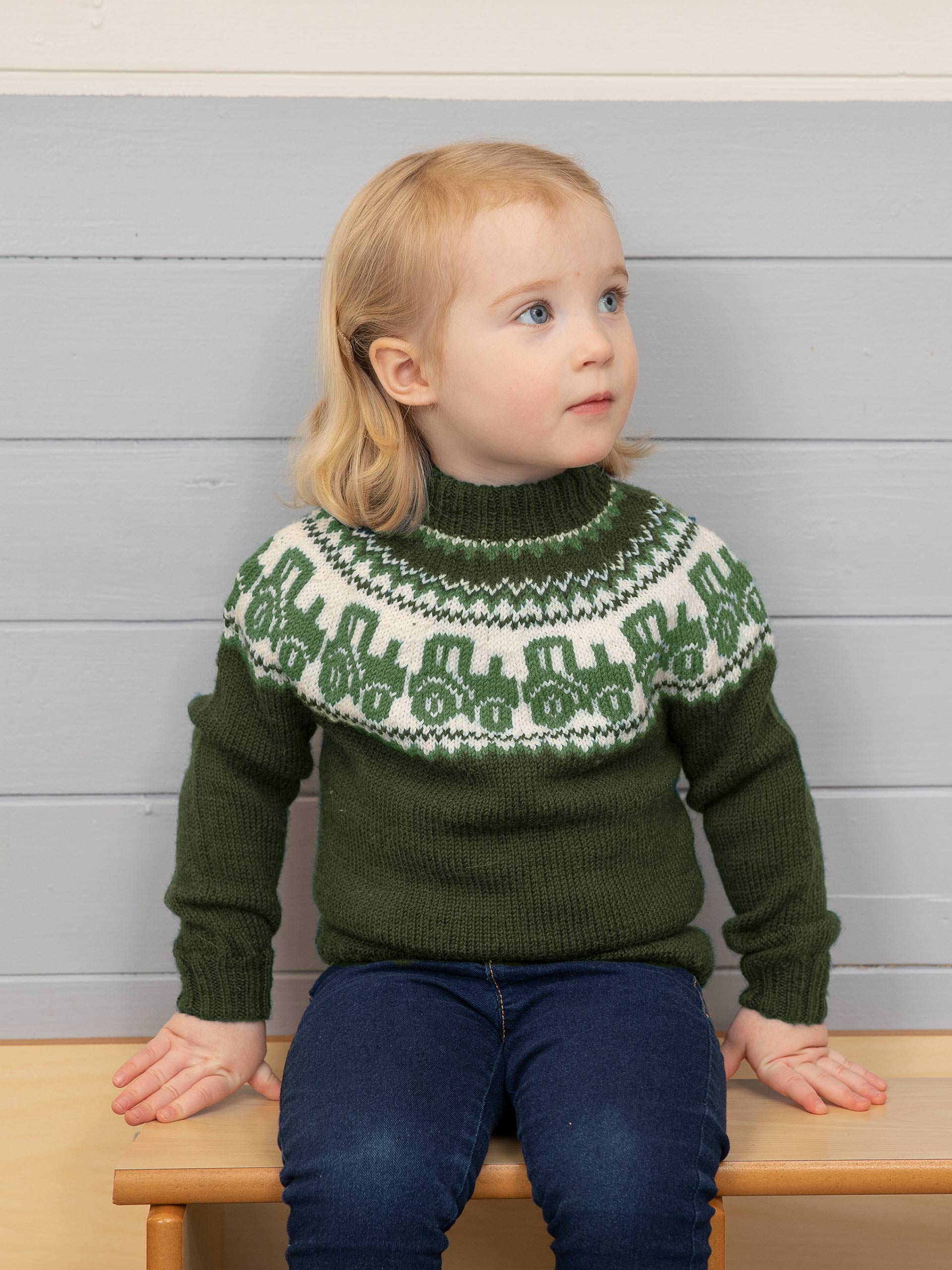 2110-5c Traktor genser