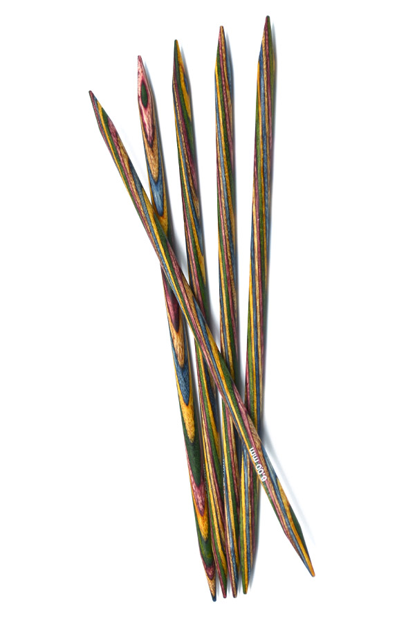 Symfonie - 20cm, 6,0mm - Strømpepinner i bjørk