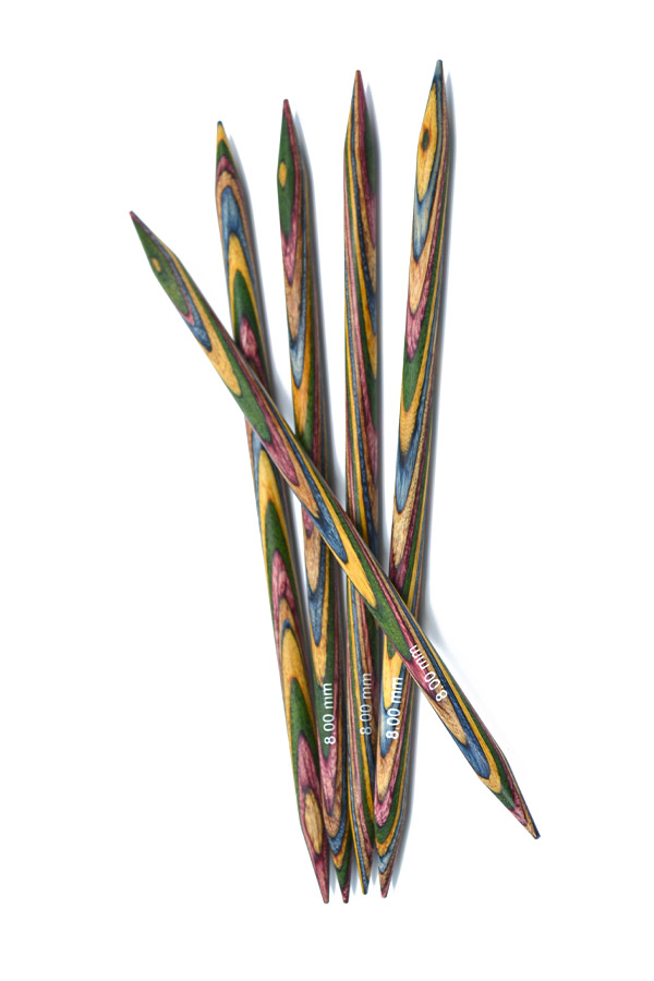 Symfonie - 20cm, 8,0mm - Strømpepinner i bjørk