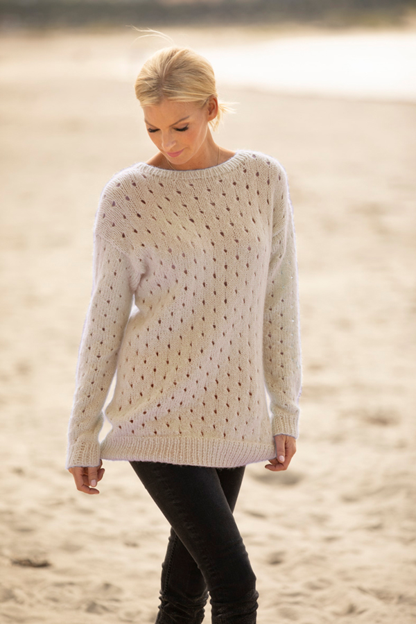 1922-5 Mot tröja eller jacka sand