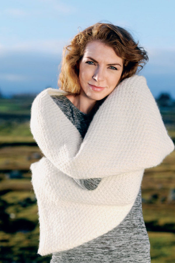 31-10 Halstørklæde med lommer