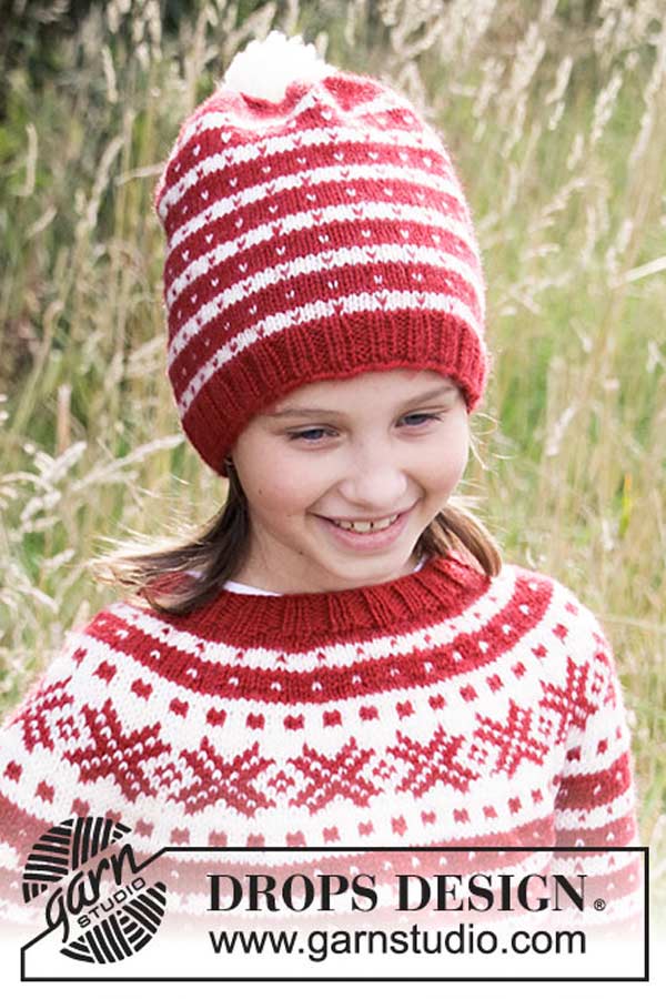 34-33 Candy Cane Lane hat