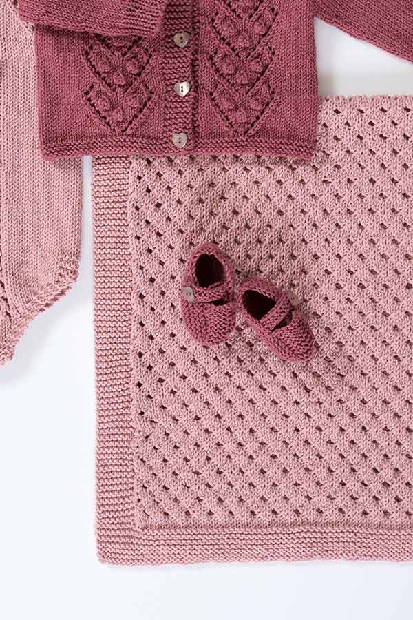 396-07 Minsten babyteppe rose