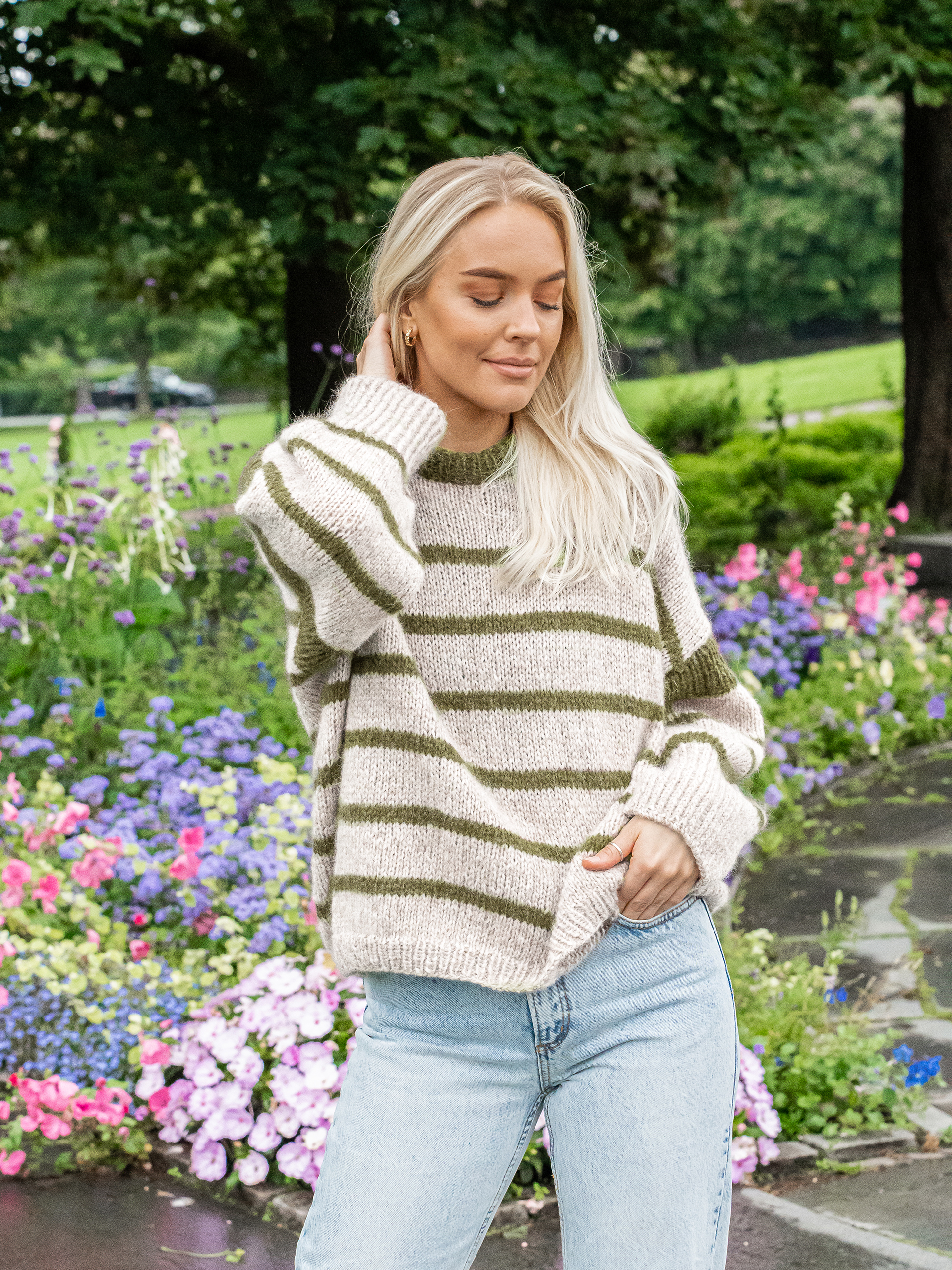 DESTINY DRIFT sweater grön